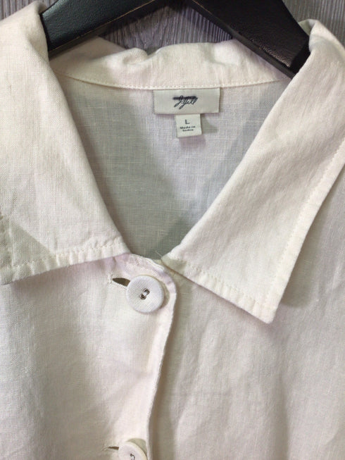 J Jill Blazer Linen Size Large